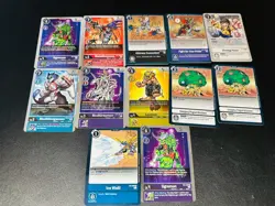 Digimon Card Game Lot (40+) Holo Rares Chaosmon Seraphimon SkullGreymon BT Sets - Image 5