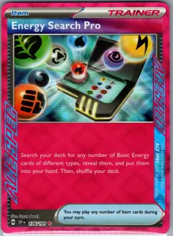 Energy Search Pro 176/191 SV08: Surging Sparks - Pokemon Card - NM - Image 1