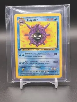 Cloyster Pokemon Card 32/62 Fossil Set WOTC 1999 NM - Image 1
