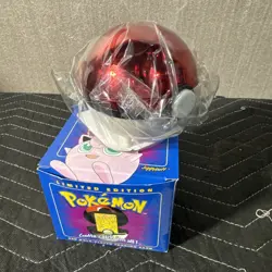 1999 Burger King Pokemon Jigglypuff 23K Gold Plated Card Blue Box SEALED - Image 1