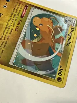 Pokemon TCG Dragonite 119/181 Sun & Moon Team Up Cosmos Holo Rare Card - Image 3
