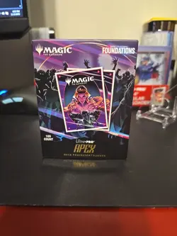 Foundations Liliana Dark Alcove Ultra Pro flip box card box for MTG + Sleeves - Image 5