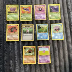 Pokemon Fossil Lot Of 10 Cards NM/MP - Image 1