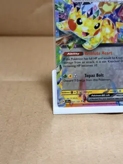 Pokemon TCG Pikachu Ex Surging Sparks 057/191 Double Rare NM Card - Image 4