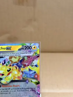 Pokemon TCG Pikachu Ex Surging Sparks 057/191 Double Rare NM Card - Image 5