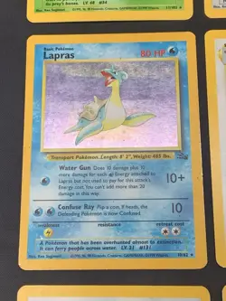Vintage Rare Holo Pokemon Card Lot WOTC Base Jungle Fossil Nidoking & Nidoqueen - Image 5