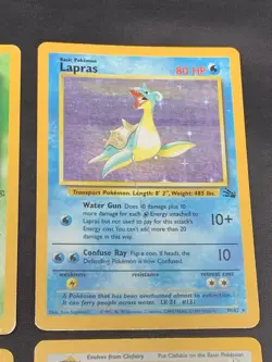 Vintage Pokemon Cards Rare Holo Lot WOTC Era Base Set, Jungle - Mewtwo, Scyther - Image 4