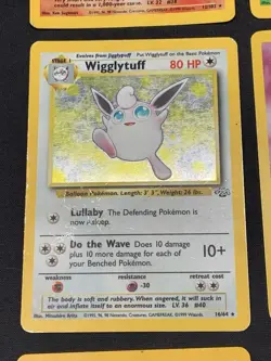 Vintage Pokemon Cards Rare Holo Lot WOTC Era Base Set, Jungle - Mewtwo, Scyther - Image 5