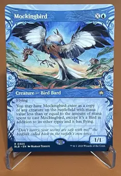 Mockingbird (Showcase) Bloomburrow Regular - Image 1