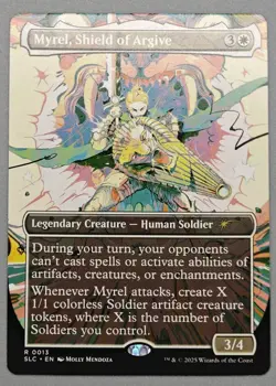 MTG Secret Lair Encyclopedia of Magic 0013 Myrel, Shield of Argive Non-Foil - Image 1