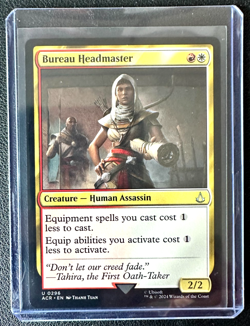 MTG: Bureau Headmaster Universes Beyond: Assassin's Creed Regular NM!! - Image 1