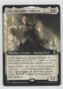 Extended Art - Nils Discipline Enforcer Magic: Commander 2021 C21 #347 - Image 1