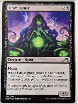 Gravelighter - Kamigawa: Neon Dynasty - Magic the Gathering MTG Nice! - Image 1