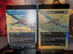 Thopter Fabricator #522 (Borderless) (First-Place Foil) Aetherdrift & Regular - Image 1