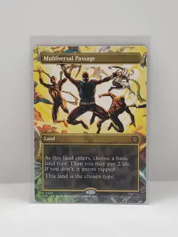 MTG Marvel's Spider-Man Multiversal Passage (Borderless) #206 Non Foil NM - Image 1