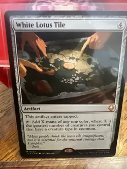 MTG White Lotus Tile, NM-Mint, English Avatar: The Last Airbender - Image 1
