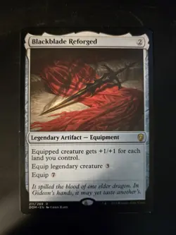 Blackblade Reforged NM Dominaria MTG FREE SHIPPING - Image 1