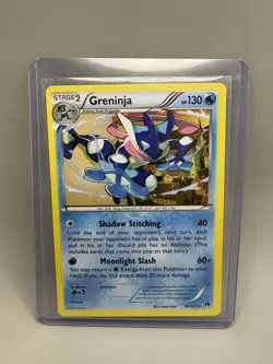 Greninja 40/122 XY Breakpoint Rare Pokemon Card MP - Image 1