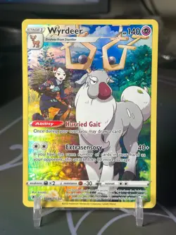 Wyrdeer TG06/TG30 Swsh10: Astral Radiance Trainer Gallery Holo Pokemon NM/Mint - Image 1