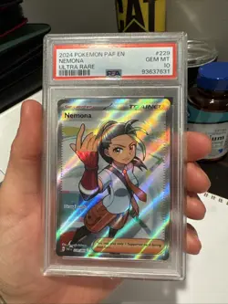 Nemona 229/091 Sv: Paldean Fates Holo PSA GEM MT 10 Pokemon TCG - Image 2