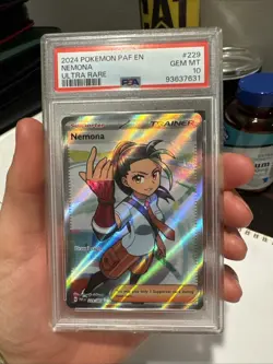Nemona 229/091 Sv: Paldean Fates Holo PSA GEM MT 10 Pokemon TCG - Image 3