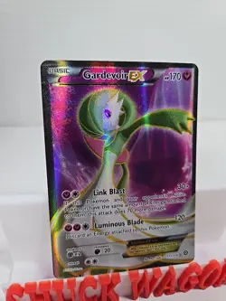 Pokemon 2016 XY Steam Siege Gardevoir EX 111/114 Full Art LP - Image 2