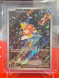 🔥 👀 POKEMON MAGIKARP 203/193 Illustration Rare Paldea Evolved FULL ART - Image 1