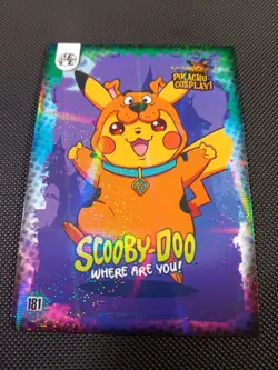 Scooby-Doo (Pikachu) #181 - Galaxy Holo - Electric Pikachu Cosplay - Pokemon - Image 1