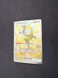 Meloetta ex 167/086 - Scarlet & Violet: Black Bolt - English Pokemon TCG SIR - Image 1