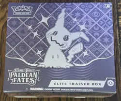 Pokemon: Scarlet & Violet - Paldean Fates - Elite Trainer Box - Factory Sealed 820650856181 - Image 1