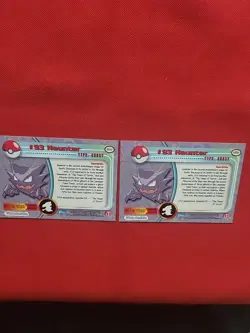 Pokemon: Haunter #93 Topps 2000 Blue Logo TV Animation Edition - LP+ - J42 - Image 2