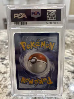 2025 POKEMON WHT EN-WHITE FLARE ILLUSTRATION RARE #102 LAMPENT PSA 9 - Image 2