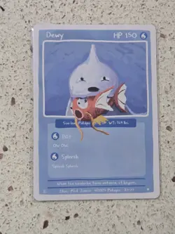 Pokepu Season 2 Holo Dewy (Dewgong) Pokemon Fan Art Mick Junco - Image 1