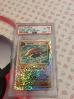 2002 Pokemon Kabuto - Rev Foil - Legendary Collection #48/110 - PSA 8 - Image 1