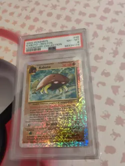2002 Pokemon Kabuto - Rev Foil - Legendary Collection #48/110 - PSA 8 - Image 2