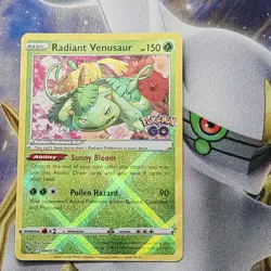 Radiant Venusaur 004/078 Pokemon GO Holo - Image 1