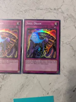 Yu-Gi-Oh! Soul Drain (x3), Super Rare, Unlimited, AP04-EN013, NM - Image 4