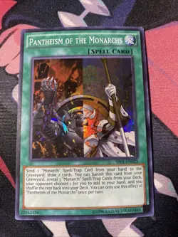 Pantheism of the Monarchs SR01-EN023 Emperor of Darkness Unlimited - Image 1