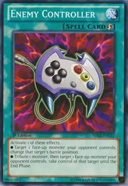 Yugioh! MP Enemy Controller - SDBE-EN032 - Common - 1st Edition Moderately Playe - Image 1