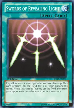 Yugioh! MP Swords of Revealing Light - SDBE-EN031 - Common - 1st Edition Moderat - Image 1