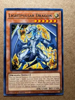 Lightpulsar Dragon TOCH-EN031 Toon Chaos 1st Edition Yugioh - Image 1