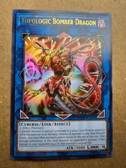 Topologic Bomber Dragon DUDE-EN025 Duel Devastator 1st Edition Yugioh - Image 1