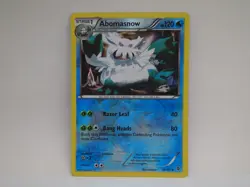 Abomasnow 26/101 Plasma Blast Reverse Holo (LP) Pokemon Card - Image 1