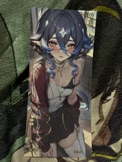 GODDESS STORY WIND AND MOON TRI-FOLD SZ-01 HONKAI GENSHIN ANIME WAIFU CARD - Image 1