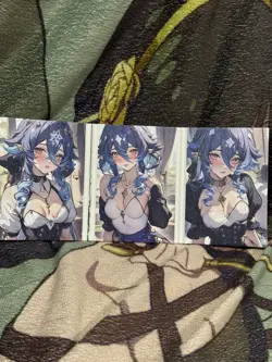 GODDESS STORY WIND AND MOON TRI-FOLD SZ-01 HONKAI GENSHIN ANIME WAIFU CARD - Image 2