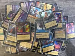 Bulk Lorcana Lot 900+ Cards C/UC/R/SR All 10 Series Included - Image 1