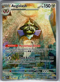 Aegislash 210/182 SV04: Paradox Rift - Pokemon Card - NM - Image 1
