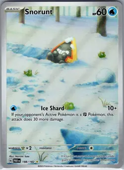 Snorunt 188/182 SV04: Paradox Rift - Pokemon Card - NM - Image 1