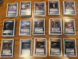 Star Trek TNG CCG 1st Edition Premiere Unlimited White Boarder Set - 363 Cards - Image 1