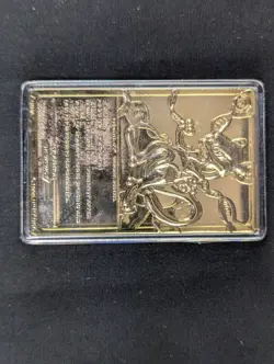 Pokemon Mewtwo 23K Gold Plated Trading Card - Limited Edition LP NM No COA - Image 3
